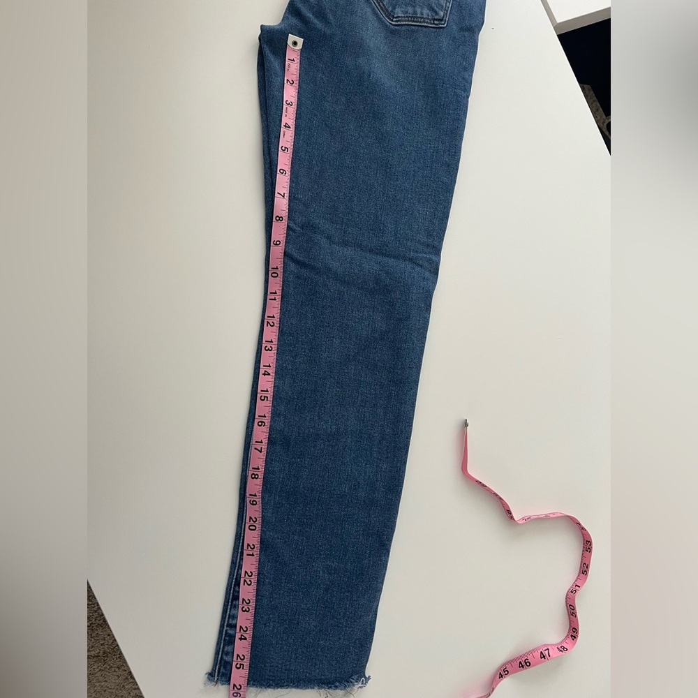 Women's Loft ‘THE SKINNY’ Blue Denim Jeans size 26 size 2 - Picture 5 of 8